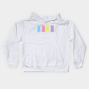 Easter Bunny Peeps Kids Hoodie